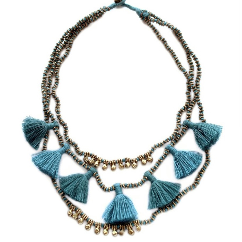 Blume Project Luna Necklace in Lagoon NWT